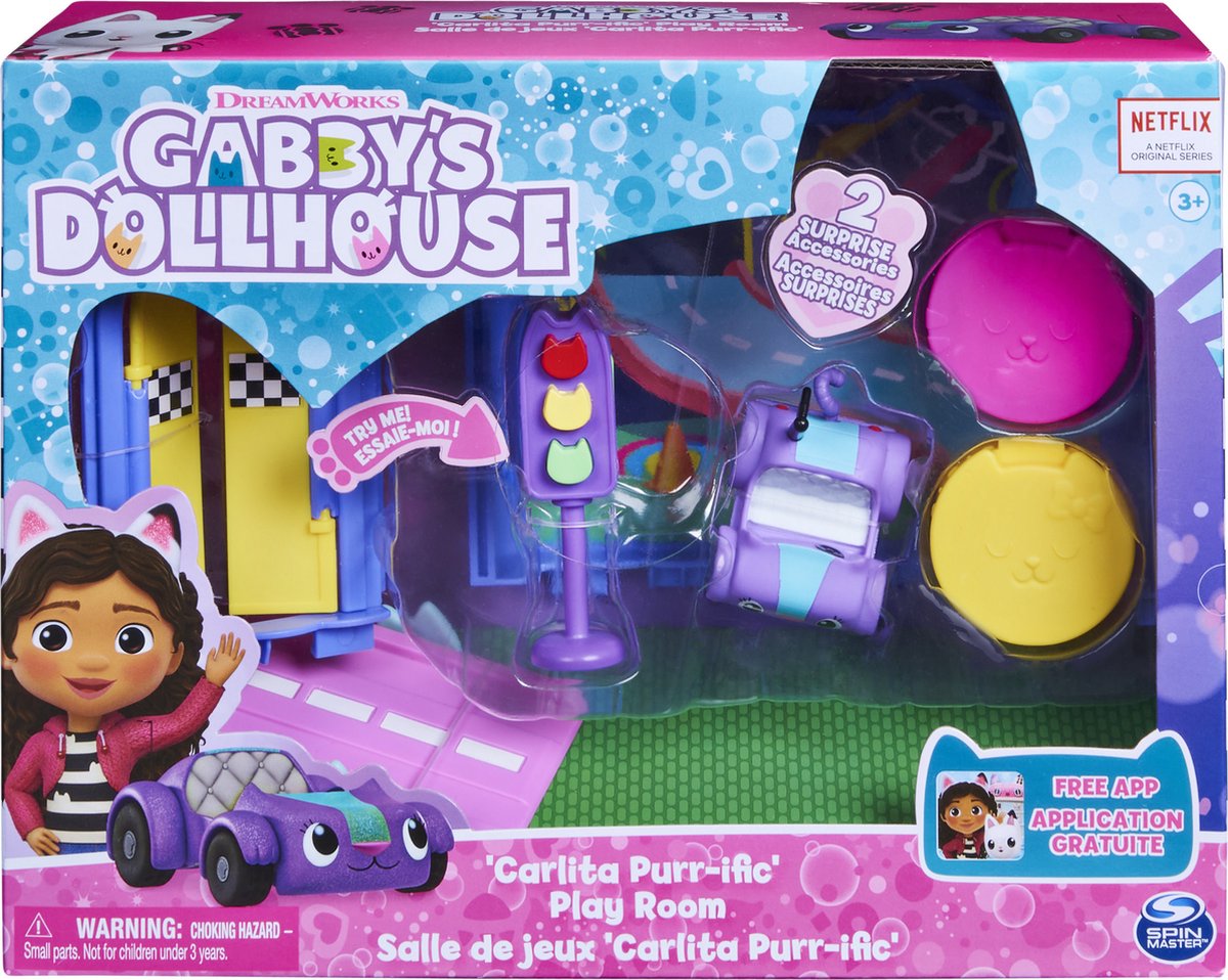 Gabbys Poppenhuis - Carlitas Speelkamer-speelset